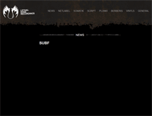 Tablet Screenshot of lethaldoserecordings.com